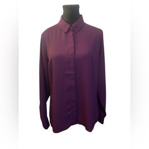 Express Portofino Long Sleeve Button Down Shirt EUC M